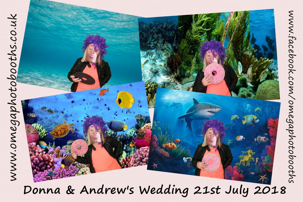 Donna & Andrew's Wedding | View more photos from the event at gallery.omegaphotobooths.co.uk/u/Omega-Photobooths/Donna-Andrews-Wedding